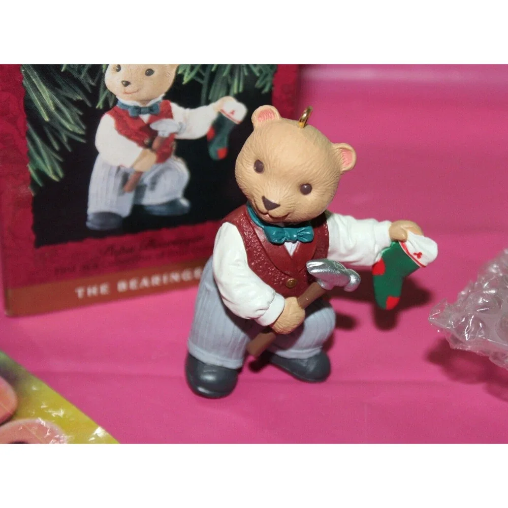 Hallmark Keepsake The Bearingers Pappa Vintage 1993 Christmas Holiday Ornament